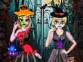 Trò chơi Đầm Halloween cho chị em trực tuyến