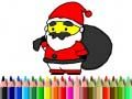 Trò chơi Trở lại trường: Tô màu Ông Già Noel trực tuyến