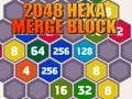 Trò chơi 2048 Khối Hợp Nhất Hexa trực tuyến