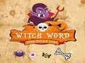 Trò chơi Trò Chơi Ghép Chữ Phù Thủy Halloween trực tuyến