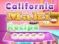 Trò chơi Công thức Maki California trực tuyến