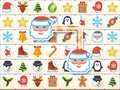 Trò chơi Onet Mùa Đông Giáng Sinh Mahjong trực tuyến