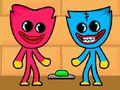 Trò chơi Kissy Missy và Huggy Wuggy trực tuyến