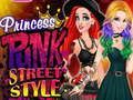 Trò chơi Cuộc thi phong cách đường phố công chúa punk trực tuyến