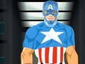 Trò chơi Làm đẹp Captain America trực tuyến