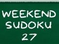 Trò chơi Sudoku Cuối Tuần 27 trực tuyến