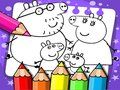 Trò chơi Sách tô màu Peppa Pig trực tuyến