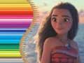 Trò chơi Sách tô màu cho Moana trực tuyến