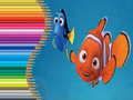 Trò chơi Sách tô màu cho Viên ngọc tìm kiếm Nemo trực tuyến