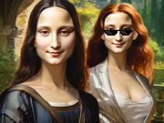 Trò chơi Thử nghiệm thời trang Mona Lisa trực tuyến