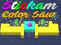 Trò chơi Stickman Cưa Màu trực tuyến
