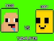 Trò chơi Noob vs Obby Hai Người Chơi trực tuyến