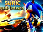 Trò chơi Sonic Chạy vì Lamborghini trực tuyến