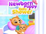 Trò chơi Tiệc tắm baby cho chó con mới sinh trực tuyến