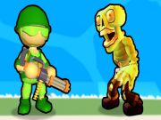Trò chơi Phá hủy Zombie Stickman trực tuyến