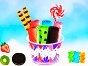 Trò chơi DIY Ice Cream Roll Cone trực tuyến
