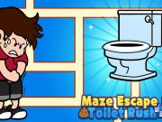 Trò chơi Maze Escape toilet Rush trực tuyến