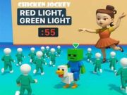 Trò chơi Chicken J Racer: Đèn xanh ánh sáng đỏ trực tuyến
