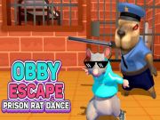 Trò chơi Obby Escape: Vũ điệu chuột tù trực tuyến