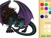 Trò chơi Cuốn sách tô màu rồng chimera trực tuyến