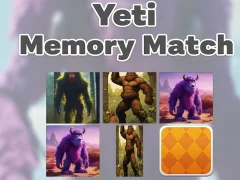Trò chơi Trận đấu bộ nhớ Yeti trực tuyến