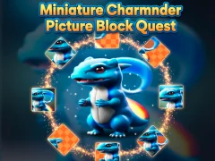 Trò chơi Nhiệm vụ khối hình thu nhỏ Charmander trực tuyến