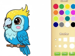 Trò chơi Sách tô màu động vật Kawaii trực tuyến