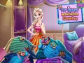 Trò chơi Dọn Dẹp Tủ Quần Áo Nữ Hoàng Băng Giá trực tuyến