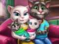 Trò chơi Ngày Gia Đình của Cặp Sinh Đôi Angela trực tuyến