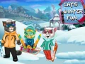 Trò chơi Niềm vui mùa đông cho mèo trực tuyến