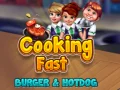 Trò chơi Nấu Nhanh: Bánh Mì Kẹp & Xúc Xích trực tuyến