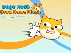 Trò chơi Doge Rush vẽ câu đố về nhà trực tuyến