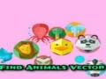 Trò chơi Tìm động vật vector trực tuyến Trò chơi Tìm động vật vector trực tuyến