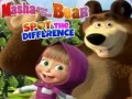 Trò chơi Masha và Gấu: Tìm sự khác biệt trực tuyến