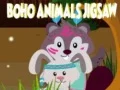 Trò chơi Ghép Hình Động Vật Boho trực tuyến