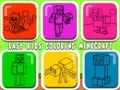 Trò chơi Tô màu dễ dàng cho trẻ em Minecraft trực tuyến