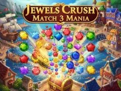 Trò chơi Jewels Crush Match 3 Mania trực tuyến