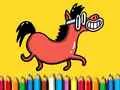 Trò chơi Quay trở lại trường: Sách tô màu ngựa Pony trực tuyến Trò chơi Quay trở lại trường: Sách tô màu ngựa Pony trực tuyến