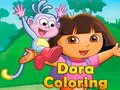 Trò chơi Tô màu Dora trực tuyến