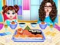 Trò chơi Nấu ăn Sushi cho Bé Taylor trực tuyến Trò chơi Nấu ăn Sushi cho Bé Taylor trực tuyến
