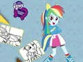 Trò chơi Sách Tô Màu Equestria Girls trực tuyến
