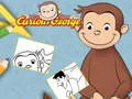 Trò chơi Sách tô màu George tò mò trực tuyến Trò chơi Sách tô màu George tò mò trực tuyến