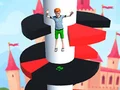 Trò chơi Nhảy Helix Hoàng Gia 3D trực tuyến