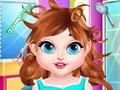 Trò chơi Sự vui vẻ ở Salon Tóc Bé Taylor trực tuyến