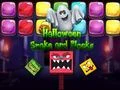 Trò chơi Rắn và Khối Halloween trực tuyến