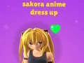 Trò chơi Sakora: Thời Trang Anime trực tuyến