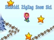 Trò chơi Skibidi ZigZag Trượt Tuyết trực tuyến