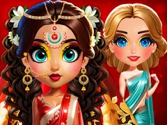 Trò chơi Trang điểm Asoka Cô dâu Ấn Độ trực tuyến Trò chơi Trang điểm Asoka Cô dâu Ấn Độ trực tuyến