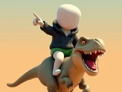 Trò chơi Stickman. Arena Khủng Long trực tuyến