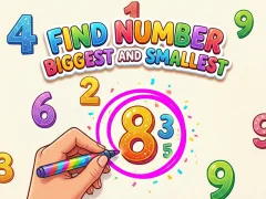 Trò chơi Find Number Biggest and Smallest trực tuyến